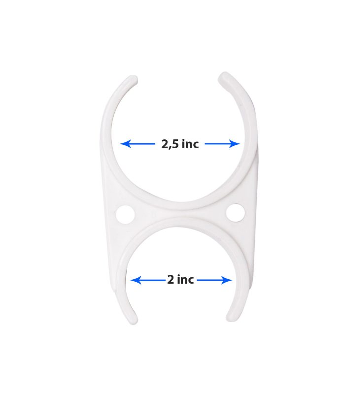 2.5 İnc – 2 İnc Çiftli Kelepçe Ölçüleri