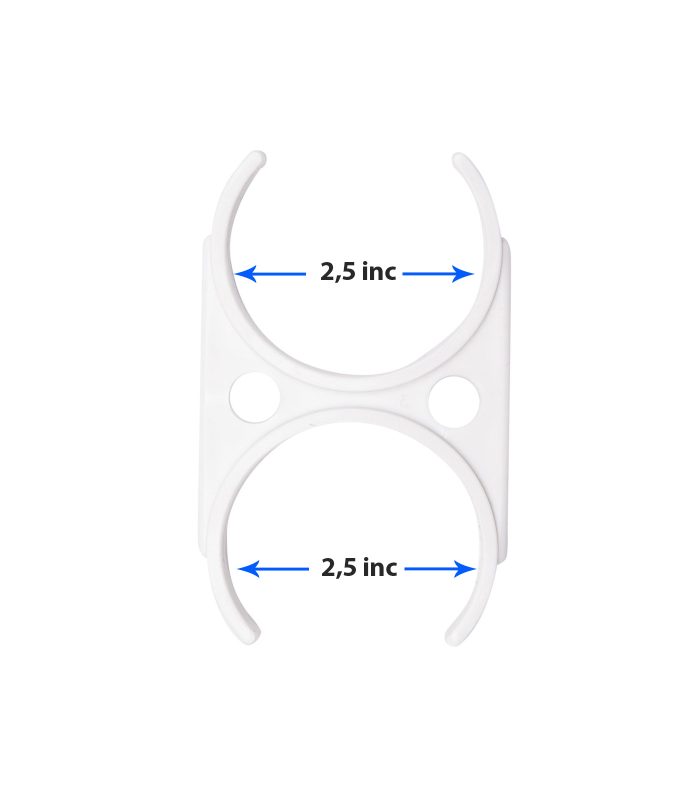 2,5 inc çiftli kelepçe ölçüleri