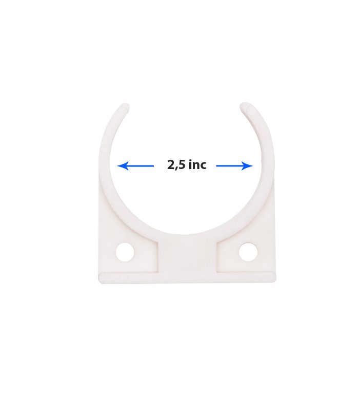 2,5 inc Tekli Kelepçe Ölçüleri