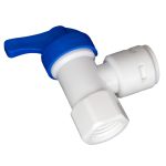 DNT 1/4 Quick Dikey Plastik Tank Vanası