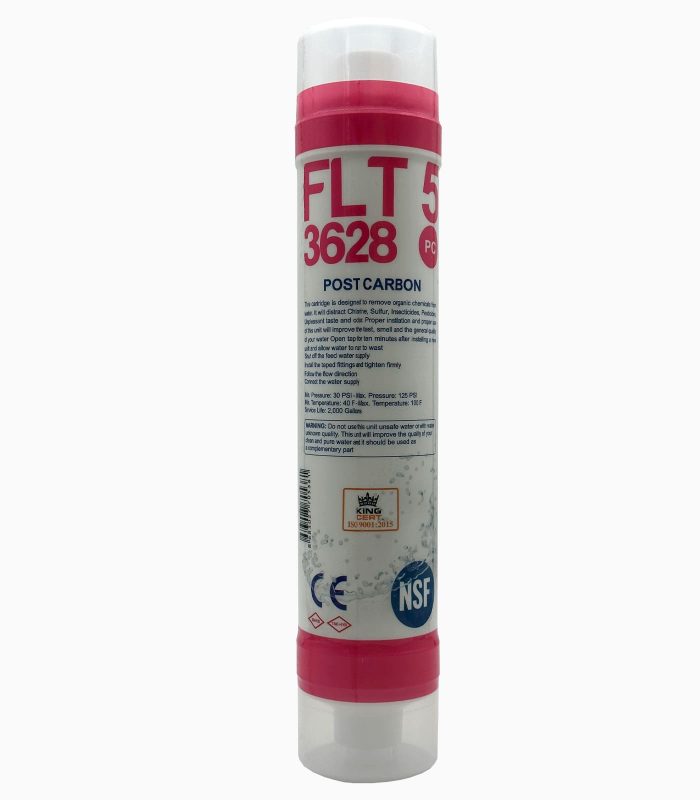 Filtek FLT5 3628 NSF Onaylı Post Karbon Filtre Filtek NSF Onaylı 5'li Filtre Seti - Görsel 5