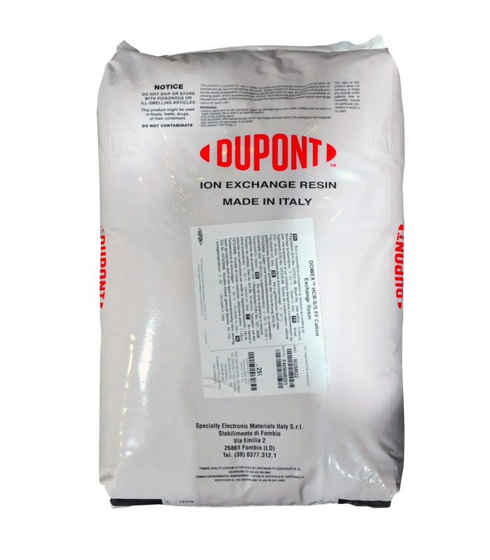 Dupont Dowex HCR-S/S Gıda Sınıfı Yumuşatma Reçinesi 25 litre Dupont Dowex HCR-S/S Gıda Sınıfı Yumuşatma Reçinesi 25 litre