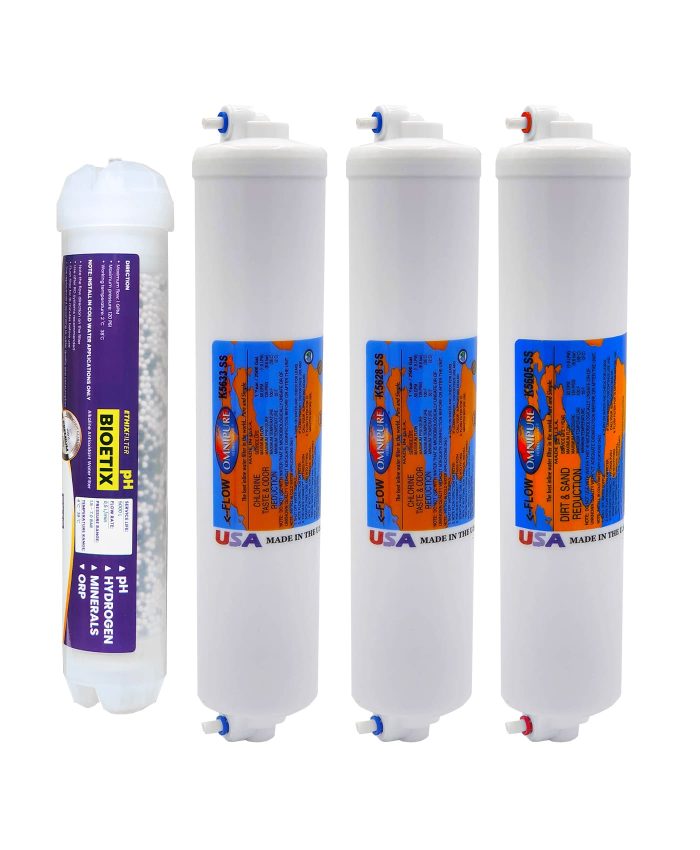 Omnipure 4'lü Filtre Seti Bioetix'li Omnipure 4'lü Filtre Seti Bioetix'li