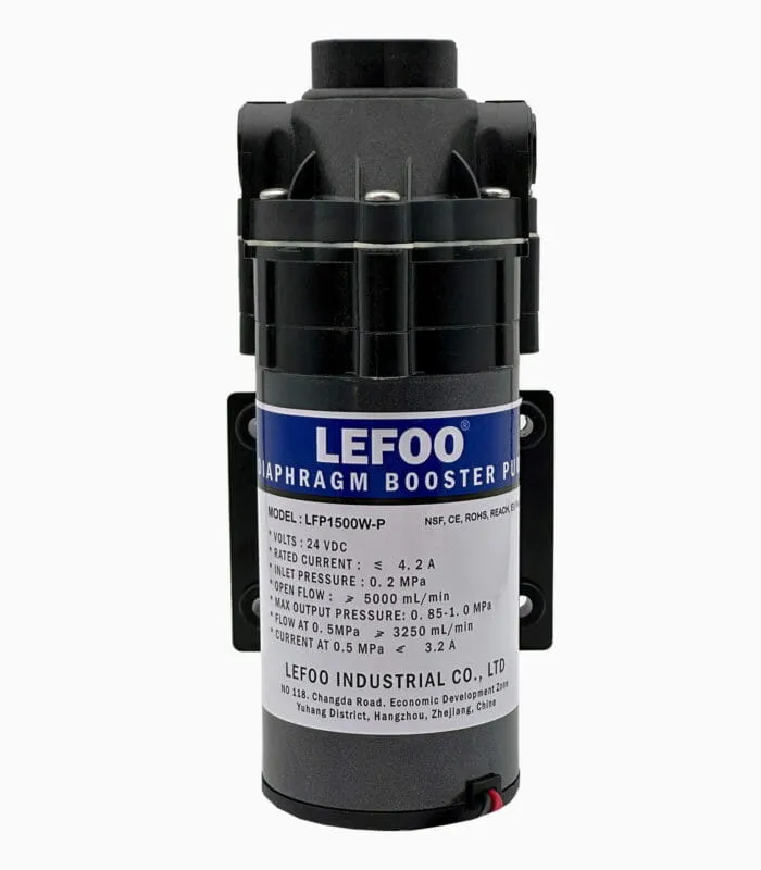 Lefoo LFP1500W-P 500GPD Su Arıtma Cihazı Pompası - Görsel 2