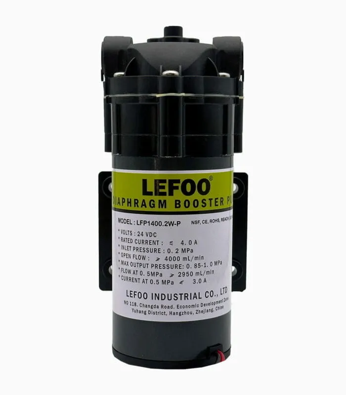 Lefoo LFP1400.2W-P 400GPD Su Arıtma Cihazı Pompası - Görsel 2