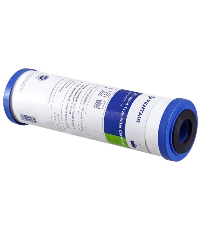 Pentair DFX-CB-10 Diamond Flow 10 Mikron CTO Blok Karbon Filtre Pentair DFX-CB-10 Diamond Flow 10 Mikron CTO Blok Karbon Filtre - Görsel 2