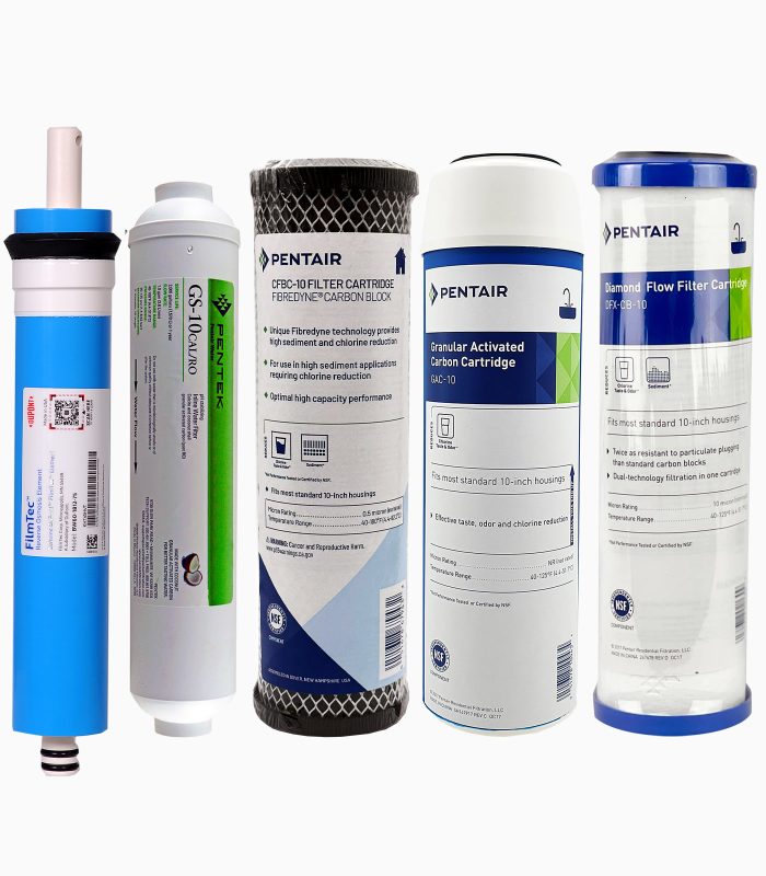 Pentair 5'li Filtre Seti Pentair 5’Li Filtre Seti