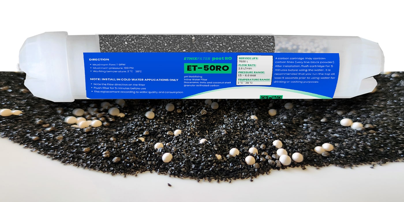 ET-50RO Mineralli Post Karbon Filtre