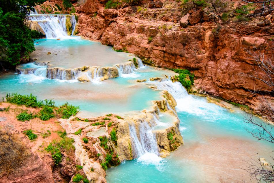 Havasu Şelaleleri, Arizona, ABD