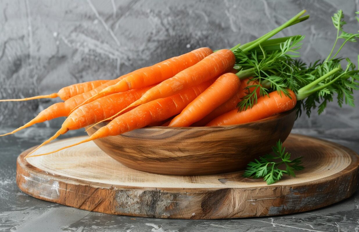 Havuçların Yeşil Kısımlarını Kesin