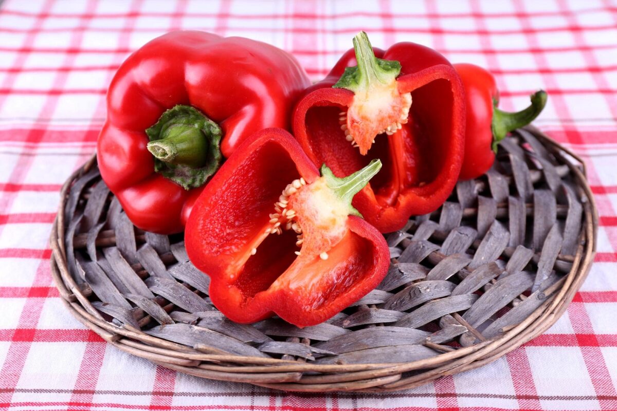 Kırmızı biber: C vitamini şampiyonu