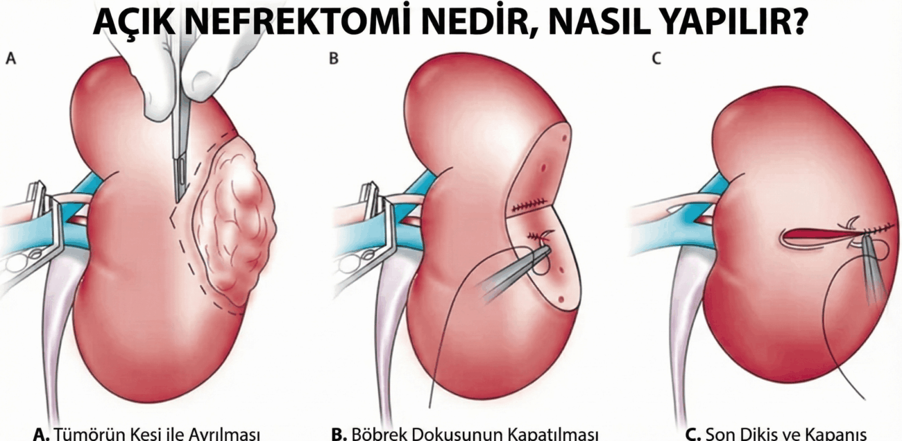 Açık Nefrektomi Nedir, Nasıl Yapılır?