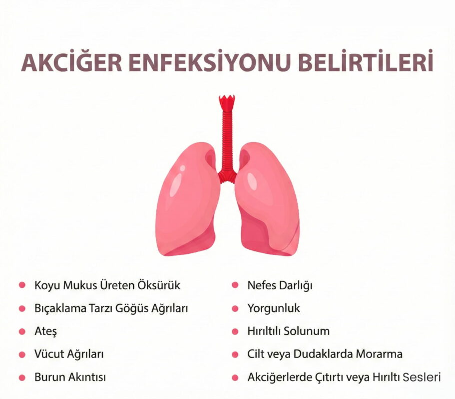 Akciğer Enfeksiyonu Belirtileri Nelerdir?