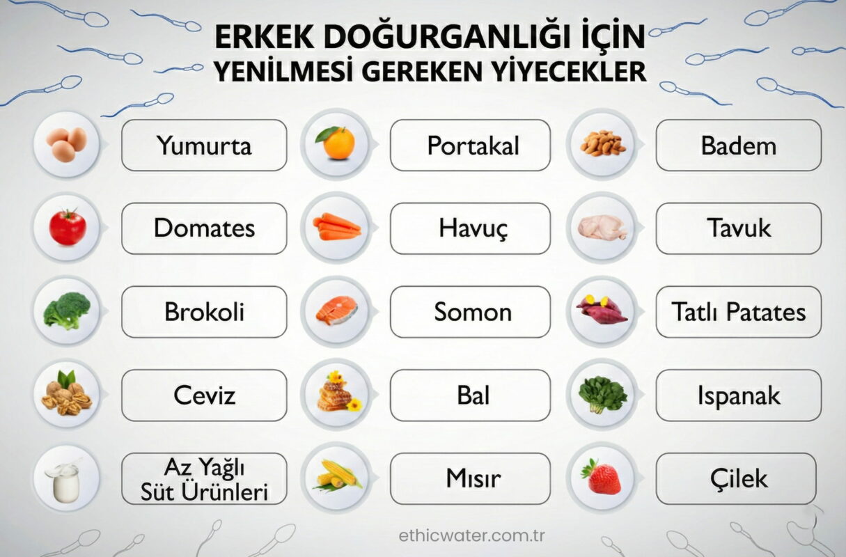 Sperm Kalitesini Artıran Besinler Rehberi