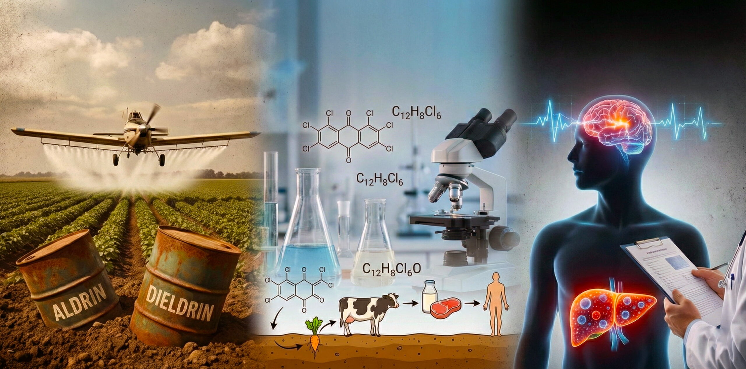 Aldrin ve Dieldrin Nedir? Özellikleri ve İnsan Sağlığına Etkileri